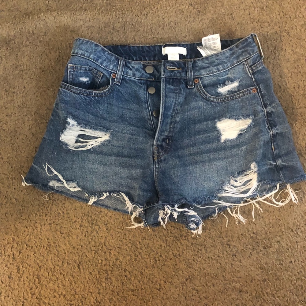 Size 6 jean shorts